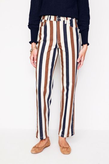 Striped jeans deals