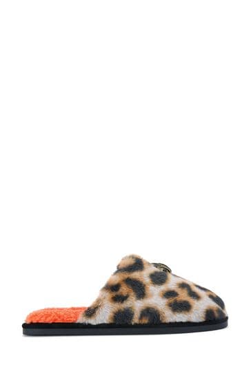 Buy Kurt Geiger London Kensington Borg Slippers from the Laura Ashley online shop