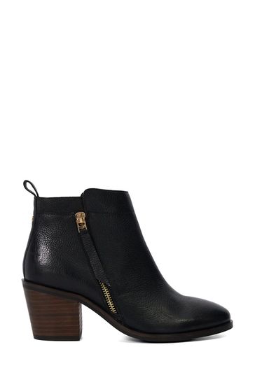 Buy Dune London Black Wide Fit Paicing Side Zip Ankle Boots from Next Poland