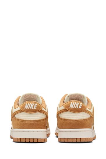 Buy Nike Gold White Dunk Low Trainers from Next Poland
