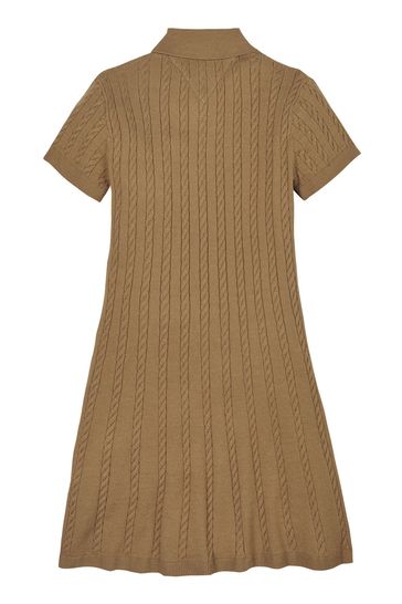 Buy Tommy Hilfiger Short Sleeve Sweater Dress from the Laura Ashley online shop