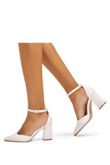 Cream court shoes next store