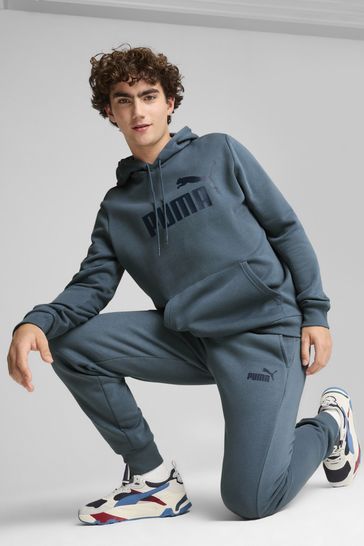 Buy Puma Grey Mens Essentials Big Logo Hoodie from Next Poland