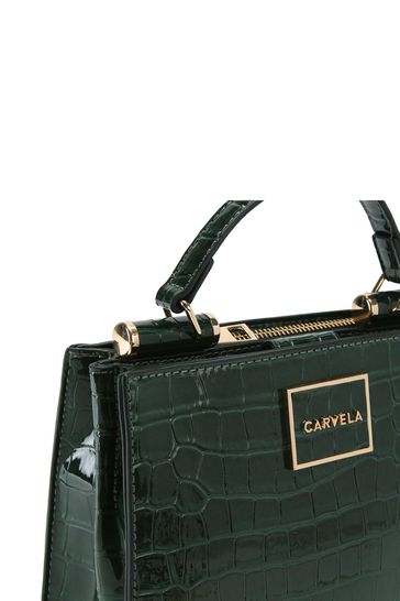Carvela faux croc mini tote bag sales