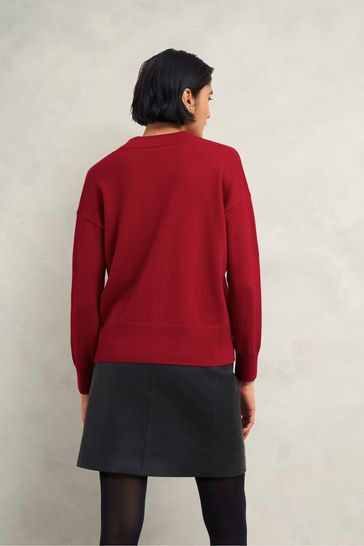 Buy Hobbs Red Lettie Jumper from Next Bahrain
