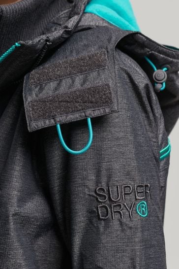 Buy Superdry Grey Pop Zip Hooded Arctic SD Windcheater Jacket from Next Bahrain