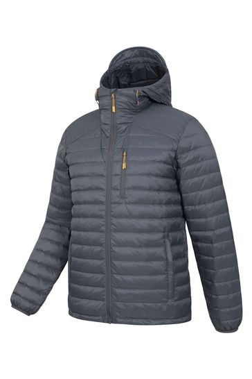 Buy Mountain Warehouse Grey Mens Henry II Extreme Water Resistant Down Padded Jacket from Next Denmark