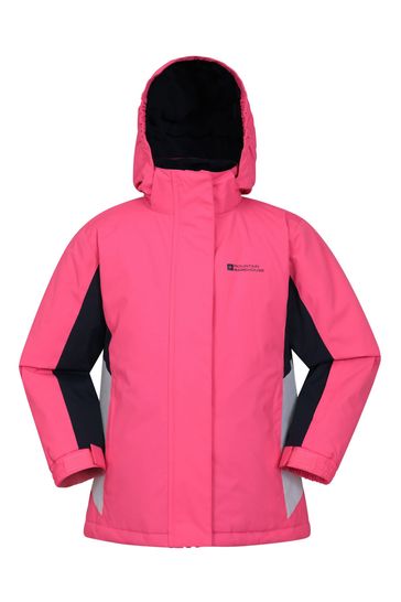 Pink snow jacket new arrivals