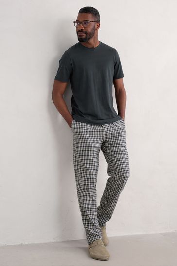 Short sleeve pyjama set mens top