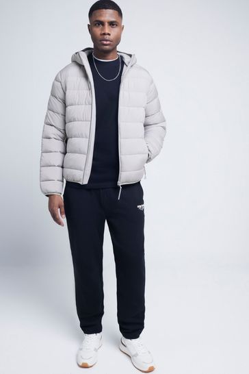 Buy River Island Quilted Hooded Puffer Jacket from the Laura Ashley online shop