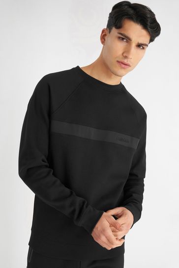 Buy Calvin Klein Golf Hyper Tech Black Sweatshirt from Next Bahrain