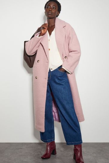 Boucle coat uk top