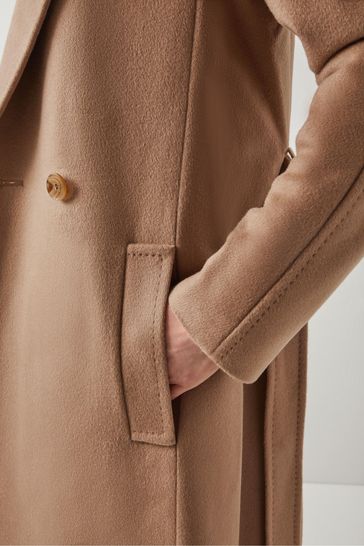 Lk bennett camel coat on sale