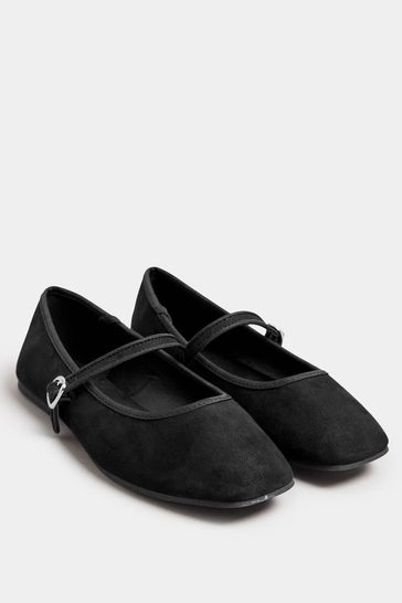 Buy Yours Curve Black Extra Wide Fit Mary Jane Shoes from Next Denmark