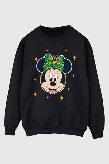 Buy Brands In Disney Minnie Mouse Happy Christmas Women Sweatshirt from the Laura Ashley online shop