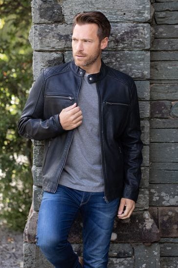 Lakeland Leather Black Harker Jacket