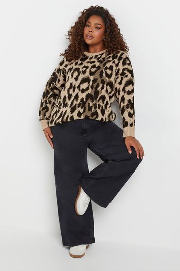 Buy Yours Curve Conversational Animal Print Jumper from Next Bahrain