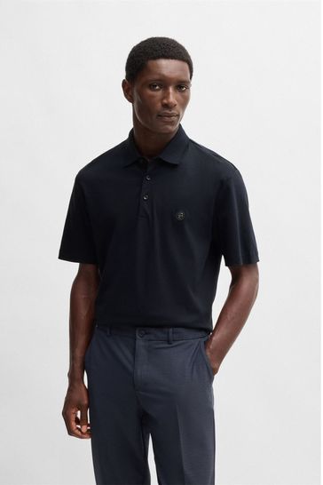 Double mercerised cotton polo shirts new arrivals