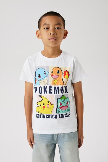 Buy Name It White Pokemon Graphic T Shirt from Next Saudi Arabia