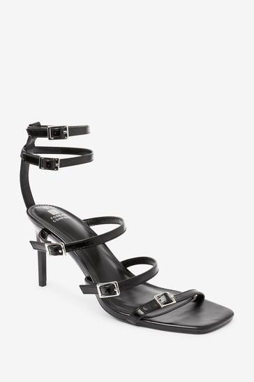 Buy Black Forever Comfort Multi Strap Sandals from Next Luxembourg