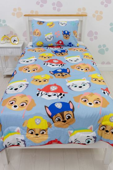 Character World Paw Patrol Bold 4.5Tog Single Coverless Duvet