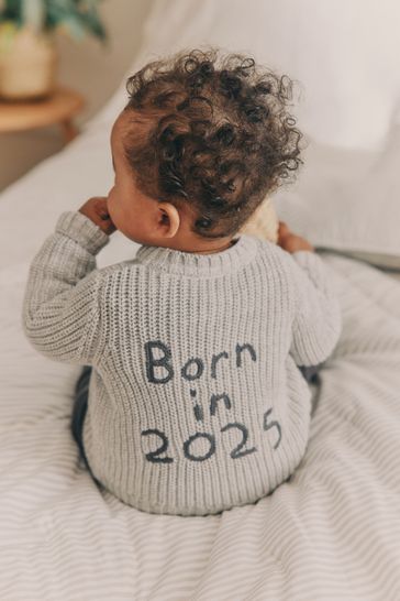 Newborn grey cardigan store