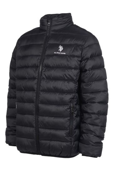 Us polo assn quilted jacket on sale