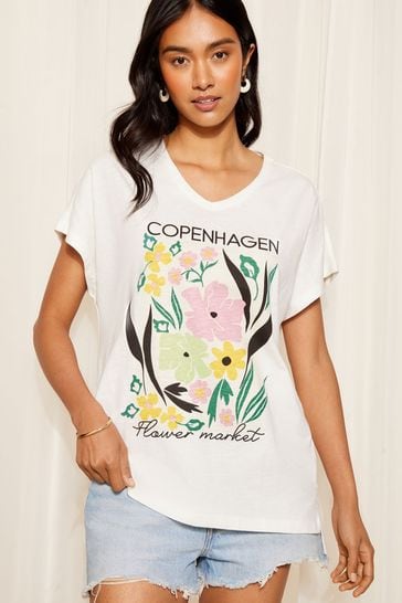 Tunic t shirts short sleeve hot sale
