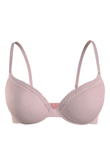 Tommy Hilfiger Pink Demi Bra