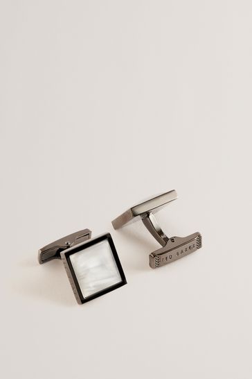 Ted Baker Grey Perlie Cufflinks