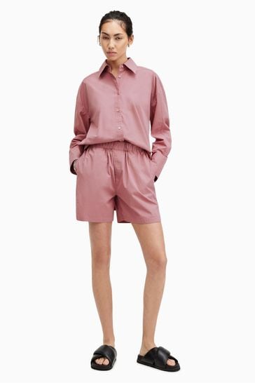 AllSaints Pink Karina Shorts