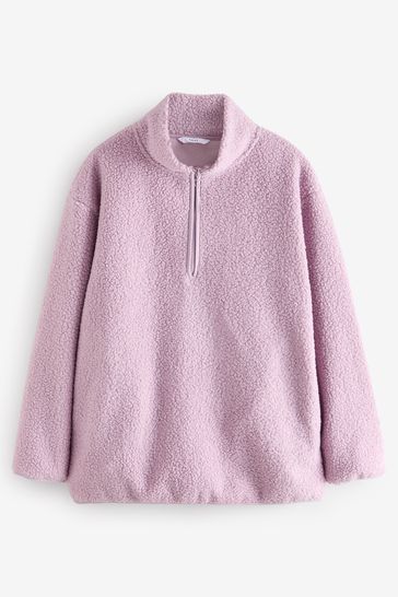Mauve teddy jacket 2025
