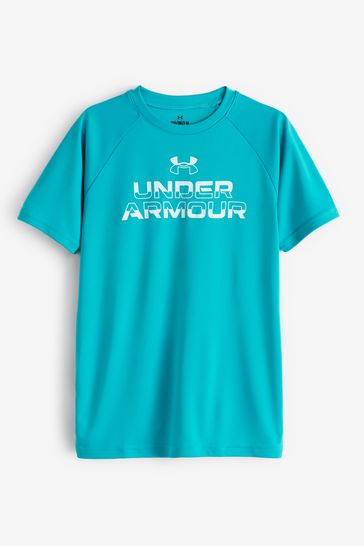 Under Armour Teal Blue Tech T-Shirt