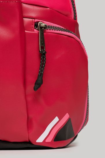 Superdry leather backpack outlet