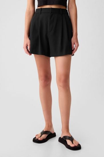 Buy Gap Black 365 High Waisted Shorts from Next Cyprus