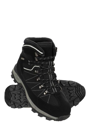 Mountain Warehouse Grey Boulder Winter Trekker Waterproof Boots