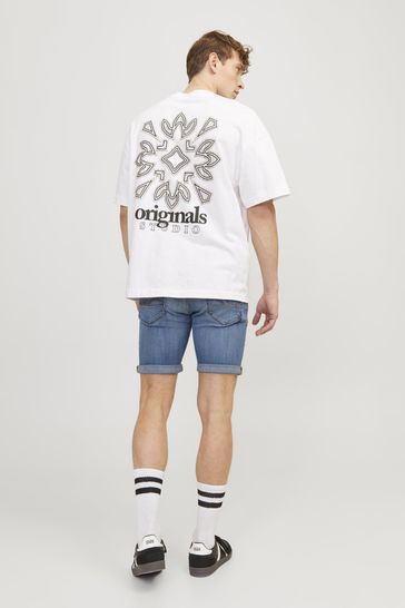 Rolled jean shorts on sale