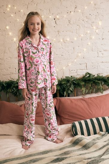 Jersey button through pyjamas clearance