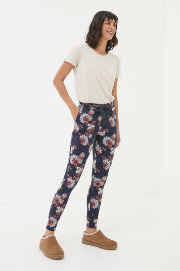 Buy FatFace Ellie Navy Patchwork Pyjama Bottoms from Next Canada