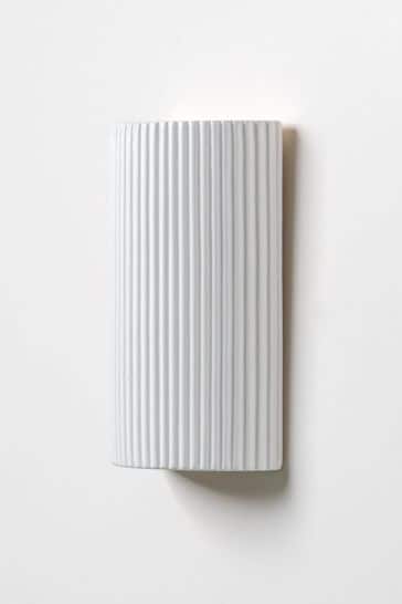 Houseof. White Ceramic Pillar Wall Light