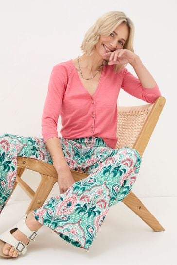 Buy FatFace Rose Pink Cardigan from Next Kuwait