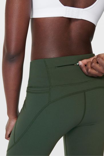 Buy Sweaty Betty Trek Green Full Length Power Workout Leggings from Next Poland