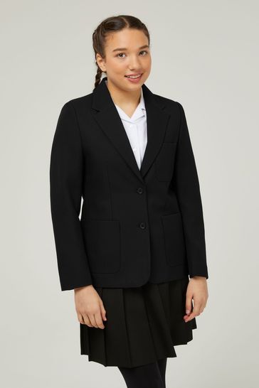 Buy Trutex Girls Black School Blazer from Next Turkey