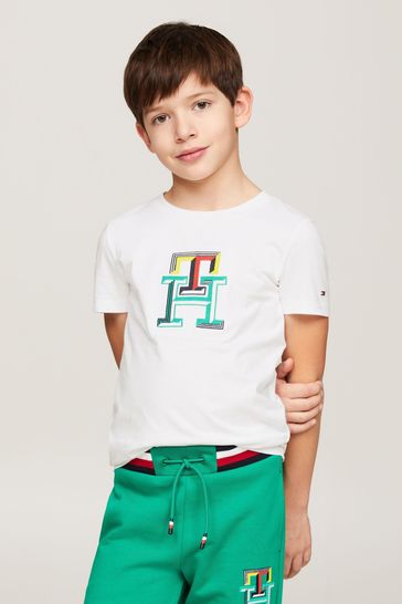 Tommy Hilfiger Green Monogram T-Shirt