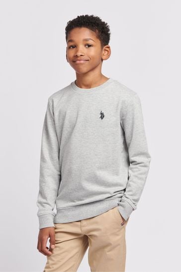 U.S. Polo Assn. Boys Double Horsemen Sweatshirt