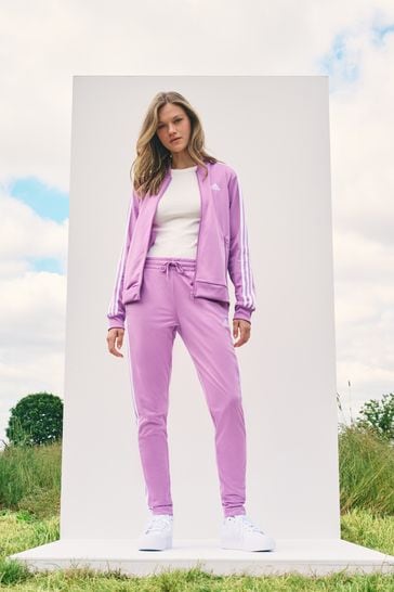Purple tracksuit adidas online