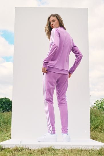 Purple mens adidas tracksuit hot sale