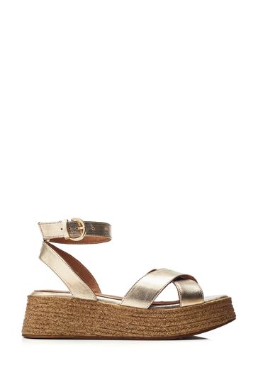 Moda in Pelle Pashyn Wedge Srappy Sandals