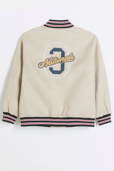 Buy River Island Boys Bomber Trench 100 Cotton Coat from Next Turkey