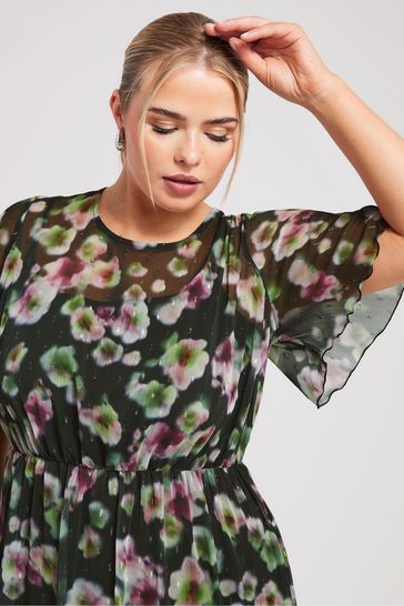 Maxi smock dress uk outlet